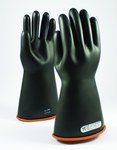 imagen de PIP Novax 155-1-14 Black/Orange 9 Rubber Work Gloves - 14 in Length - Smooth Finish - 155-1-14/9
