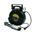 imagen de Reelcraft Industries LG Series Cord Reel - 50 ft Cable Included - Spring Drive - 12 Amps - 125V - LED Light - 14 AWG - LG3050 143 10