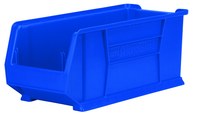 imagen de Akro-mils Akrobin 300 lb Azul Polímero de grado industrial Apilado Contenedor de almacenamiento - longitud 23 7/8 pulg. - Ancho 11 pulg. - Altura 10 pulg. - Compartimientos 1 - 30287 BLUE