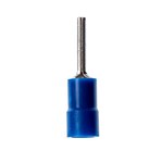 imagen de 3M Scotchlok MVU14-47PX-A Blue Butted Vinyl Butted Pin Terminal - 0.9 in Length - 0.47 in Pin Length - 0.17 in Max Insulation Outside Diameter - 0.09 in Inside Diameter - 0.075 in Pin Diameter - 58865