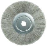 imagen de Weiler 01949 Wheel Brush - 12 in Dia - Crimped Stainless Steel Bristle