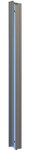 imagen de DBI-SALA Railok 90 Ladder Mount Rail 6000035, 1.6 in x 3 m, Aluminum, Silver - 16634