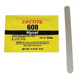 imagen de Loctite Hysol 608 Transparente Adhesivo epoxi - Base y acelerador (B/A) - 4 g Bolsa - 83086
