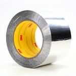 imagen de 3M 34383 Silver Aluminum Tape - 3 in Width x 60 yd Length - 4.5 mil Total Thickness - 65857