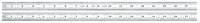 imagen de Starrett Acero totalmente flexible Regla de acero totalmente flexible - longitud de 18 pulg. - ancho de 3/4 pulg. - espesor de 1/50 pulg. - C316R-18