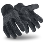 imagen de HexArmor Hex1 2125 Black/Yellow 7 Goatskin Goat Skin Leather Cut and Sewn Work Gloves - 2125 SZ 7