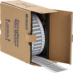 imagen de Brady Permasleeve 3PS-250-2-GY-S Funda de impresora troquelada - 2 pulg. x 0.439 pulg. - Gris - B-342
