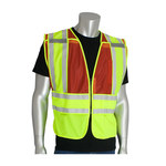 imagen de PIP High-Visibility Vest 302-PSV 302-PSV-RED-NL-M/XL - Size M/XL - Yellow/Red - 07905
