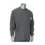 imagen de PIP Flame-Resistant Shirt 385-FRLS 385-FRLS-(LG)-2X - Size 2XL - Gray - 16101
