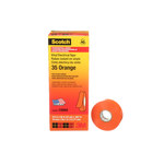 imagen de 3M Scotch 35 Naranja Cinta aislante - 3/4 pulg. x 66 pies - Grosor 7 mil - 10869