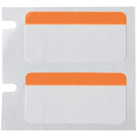 imagen de Brady M5-131-494-OR Etiquetas de color - 1 pulg. x 0.5 pulg. - Poliéster - Negro sobre naranja, blanco - B-494