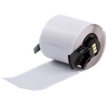 imagen de BradyBondz M6-37-486 Etiquetas metalizadas para impresora - 3 pulg. x 1.9 pulg. - Poliéster - Gris claro - B-486B