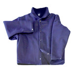 imagen de Chicago Protective Apparel Work Jacket 600-ZW-26 LG - Size Large - Blue