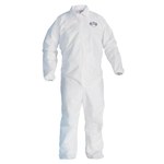 imagen de Kimberly-Clark Kleenguard A40 Blanco XL Laminado de película microporosa Overoles desechables para trabajo y uso general - 036000-44314