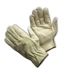 imagen de PIP 68-162SB White XL Grain, Split Cowhide Leather Driver's Gloves - Wing Thumb - 10.3 in Length - 68-162SB/XL