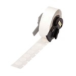 imagen de Brady M6-83-499 Etiquetas de impresora - 0.5 pulg. x 0.5 pulg. - Nailon - Blanco - B-499