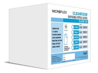 imagen de Microflex High Five N58 Blanco Extrapequeño Nitrilo Guantes desechables - Grado Alimento - acabado Áspero - Longitud 12 pulg. - 683438-54580