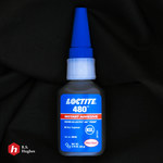 imagen de Loctite 480 Adhesivo de cianoacrilato Negro Líquido 20 g Botella - 48040 - Conocido anteriormente como Loctite 480 Prism