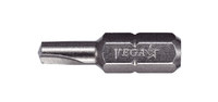imagen de Vega Tools 1/4 pulg. Embrague Insertar Broca impulsora 125CG832A - Acero S2 Modificado - 1 pulg. Longitud - Gris Gunmetal acabado - 00084