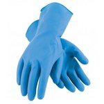 imagen de Ansell Marigold 41C Blue Large Work & General Purpose Glove - 12 in Length - Rough Finish - 113839