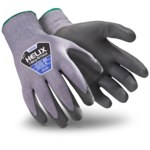 imagen de HexArmor Helix 2068X Blue/Gray 6 Seamless Coated Cut-Resistant Gloves - ANSI A2 Cut Resistance - Polyurethane Palm & Fingers Coating - 2068X-XS (6)