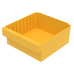imagen de Akro-mils Akrodrawer 25 lb Amarillo Poliestireno Estante Contenedor de almacenamiento - longitud 11 5/8 pulg. - Ancho 11 1/8 pulg. - Altura 4 5/8 pulg. - Compartimientos 1 - 31112 YELLOW