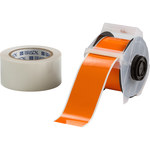 imagen de Brady Toughstripe 142174 Rollo de etiquetas para impresora - 0.23 pulg. x 50 pies - Poliéster