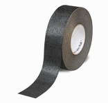 imagen de AbilityOne Skilcraft Negro Cinta antideslizante - 2 pulg. Anchura x 60 pies Longitud - Un solo lado Adhesiva - 1018