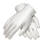 imagen de PIP Cleanteam 100-2824 Clear Large Disposable Cleanroom Gloves - Class 10 Rating - 9.4 in Length - 5 mil Thick - 100-2824/L