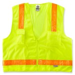 imagen de Ergodyne Glowear High-Visibility Vest 8250ZHG 21445 - Size Large/XL - High-Visibility Lime