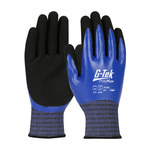 imagen de PIP G-Tek PolyKor X7 16-939 Blue/Black Medium Cut-Resistant Gloves - ANSI A3 Cut Resistance - Nitrile Coating - 16-939/M
