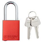 imagen de Brady Candado de seguridad 153737 - Aluminio - Rojo - 58729