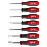 imagen de Milwaukee HollowCore 5mm, 5.5mm, 6mm, 7mm, 8mm, 10mm, 13mm 48-22-2548 Nut Driver Set - Forged Steel - 10.91 in - 67089