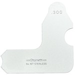 imagen de Starrett Acero Medidor de radio - 167-300