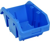 imagen de Quantum Storage QuickPick Azul Polipropileno resistente Contenedor de almacenamiento - Ancho 14 pulg. - Altura 6-1/2 pulg - QP1496BL