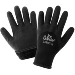 imagen de Global Glove Ice Gripster 348INT Black Large Cold Condition Gloves - Rubber Foam Palm & Fingers Coating - Terry Insulation - 348INT/LG