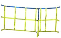 imagen de Lift-All Polyester Cargo Net Sling ENET37 - 10 ft - Yellow/Blue