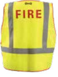 imagen de Occunomix High-Visibility Vest Fire LUX-PS-DOR LUX-PSF-DOR-R - Size Medium - Yellow - 61657