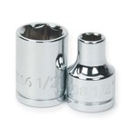 imagen de Williams JHWBM-617 6 Point Shallow Socket - 3/8 in Drive - Shallow Length - 1 5/32 in Length - 21217