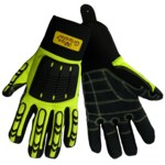 imagen de Global Glove Vise Gripster SG9966 Amarillo XL Cuero sintético Cuero sintético Guante de trabajo - acabado Áspero - SG9966 XL