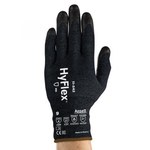 imagen de Ansell HyFlex Intercept 11-751 Black 5 Cut-Resistant Gloves - ANSI A4 Cut Resistance - Polyurethane Palm & Fingers Coating - 11751050