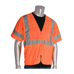 imagen de PIP High-Visibility Vest 303-MVGZ4P-OR/S - Size Small - Orange - 20495