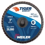 imagen de Weiler Bobcat Type 29 Angled Flap Disc 50952 - A/Z Alumina Zirconia AZ - 3 in - 40