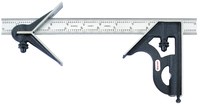 imagen de Starrett Hierro fundido Plaza combinada - longitud de 12 pulg. - C11HC-12-4R