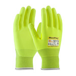 imagen de PIP ATG MaxiFlex Cut 34-8743FY Hi-Vis Yellow 2XL Cut-Resistant Gloves - ANSI A2 Cut Resistance - Nitrile Foam Both Sides Coating - 9.65 in Length - 34-8743FY/XXL