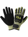 imagen de Global Glove Vise Gripster C.I.A. Amarillo/negro 2XG Aralene Guantes resistentes a cortes - 816368-02599