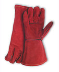 imagen de PIP 73-7015A Brown Large Split Cowhide Welding Glove - Wing Thumb - 13.5 in Length