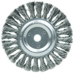 imagen de Weiler 08105 Cepillo de rueda - Anudado - Torsión estándar Acero cerda