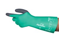 imagen de Ansell ActivArmr AlphaTec Verde/gris 11 Apoyado Guante resistente a productos químicos - 764906-17622