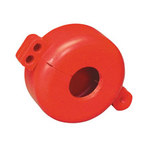 imagen de Brady Prinzing Rojo Poliestireno Dispositivo de bloqueo de cilindro de gas SD02M - Compatibilidad Ejes de válvula de hasta 1.25 in de diámetro - 754476-46139